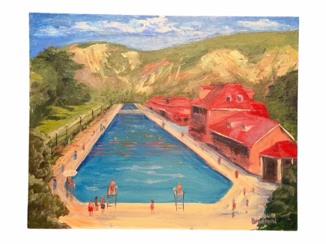 Afternoon at the Springs  20X16  $280